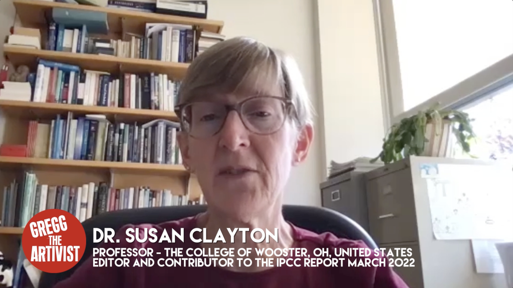 Image speaking to Dr. Susan Clayton about Climate Anxiety