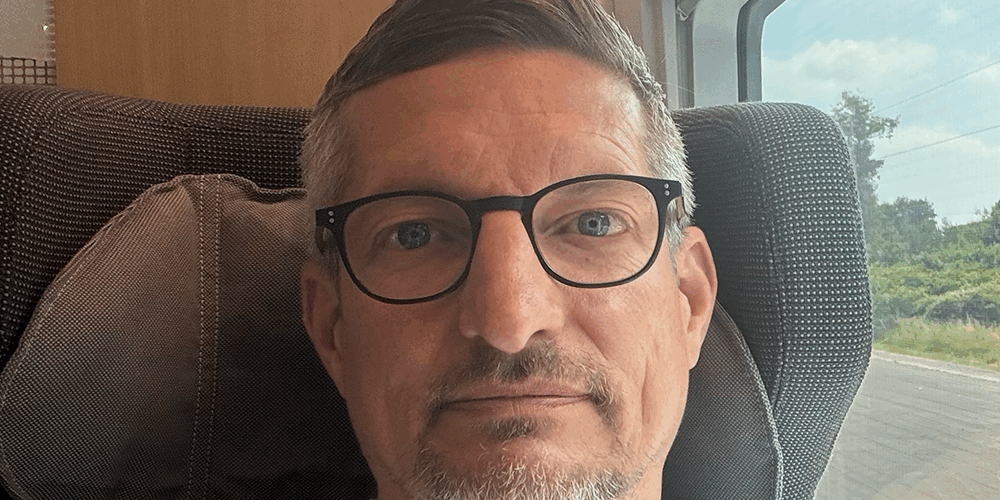 Peace Not Posture: Gregg the Artivist on a train