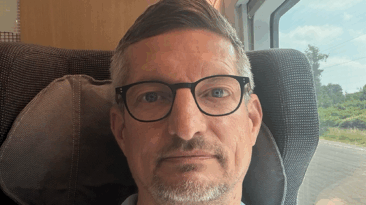 Peace Not Posture: Gregg the Artivist on a train